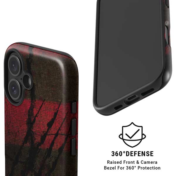 Nightmare on Elm Street Freddy Krueger Scratch iPhone 16 Magsafe Impact Case