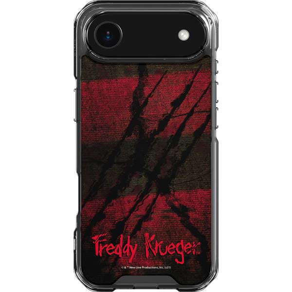 Nightmare on Elm Street Freddy Krueger Scratch iPhone 17 Air Clear Case