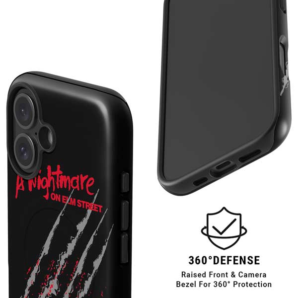 Nightmare on Elm Street Freddy Krueger Slash iPhone 16 Magsafe Impact Case