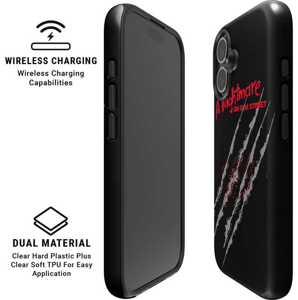Nightmare on Elm Street Freddy Krueger Slash iPhone 17 Magsafe Impact Case