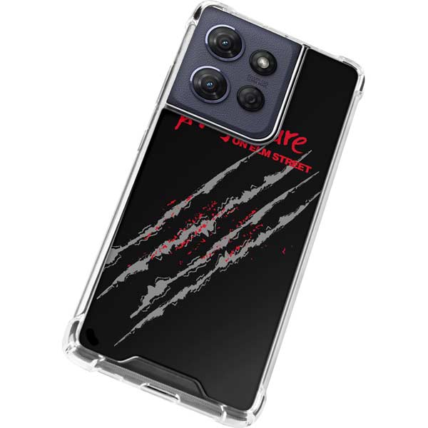 Nightmare on Elm Street Freddy Krueger Slash Moto G 5G (2025) Clear Case