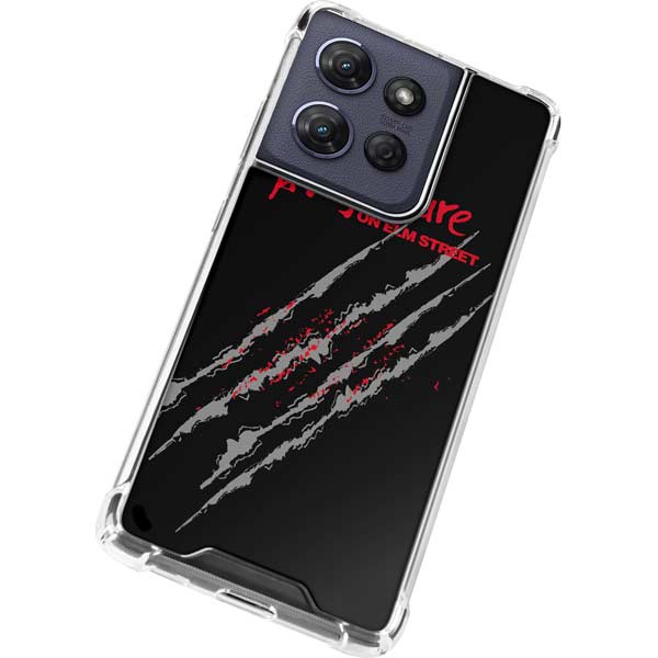 Nightmare on Elm Street Freddy Krueger Slash Moto G Power 5G (2025) Clear Case