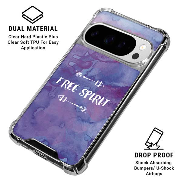 Free Spirit Google Pixel 10 Pro XL Clear Case