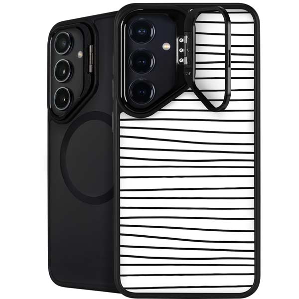 Freehand Stripes Galaxy S26 Plus Kickstand Case