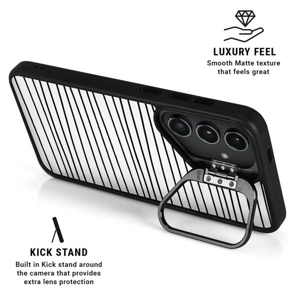 Freehand Stripes Galaxy S26 Plus Kickstand Case