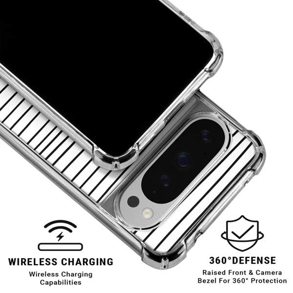 Freehand Stripes Google Pixel 10 Pro Clear Case