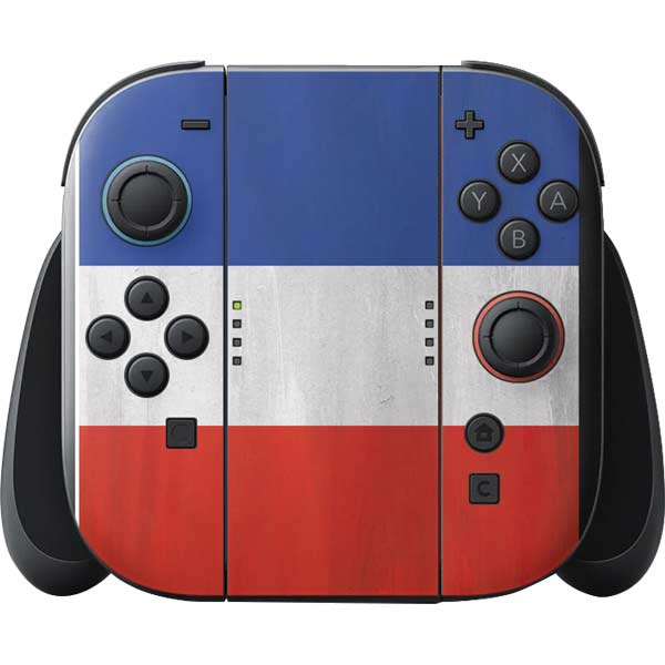 French Flag Distressed Nintendo Switch 2 (2025) with Joy-Con Skin