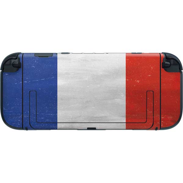 French Flag Distressed Nintendo Switch 2 (2025) with Joy-Con Skin