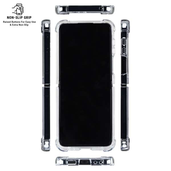 Warner Bros Friday the 13th Friday The 13th Galaxy Z Flip7 Clear Case