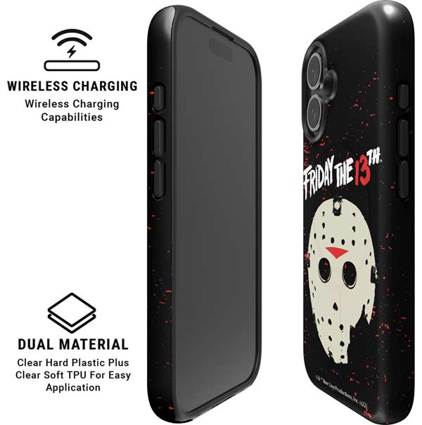 Warner Bros Friday the 13th Friday The 13th iPhone 16 Magsafe Impact Case
