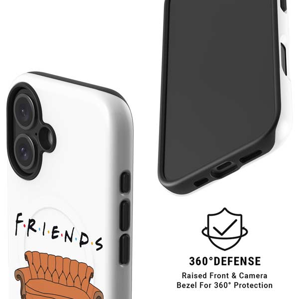 Warner Bros FRIENDS Couch iPhone 16 Magsafe Impact Case