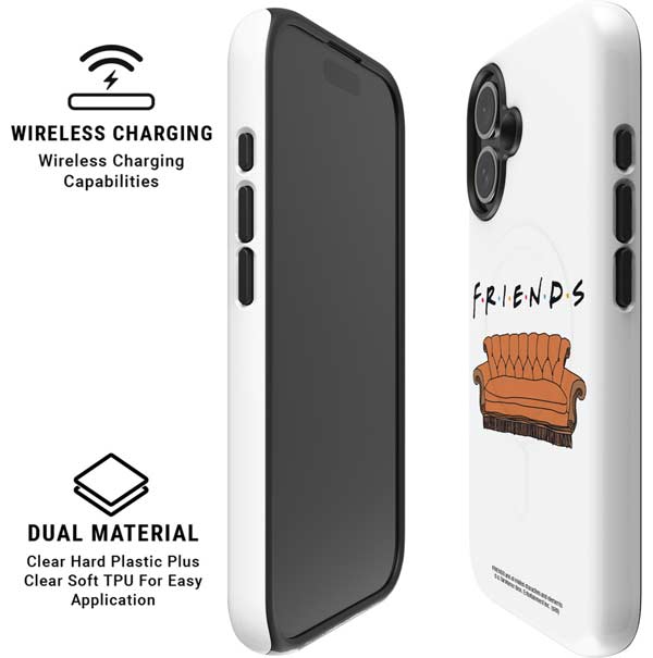 Warner Bros FRIENDS Couch iPhone 17 Magsafe Impact Case