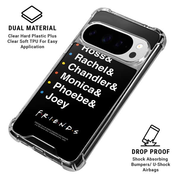 Warner Bros FRIENDS Crew Google Pixel 10 Pro Clear Case