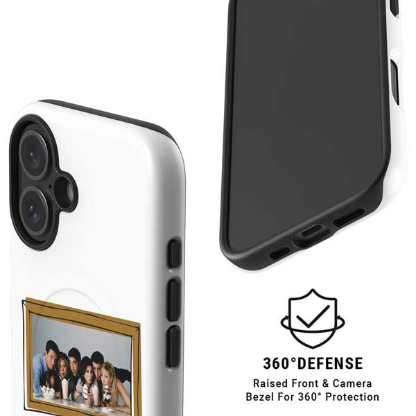 Warner Bros FRIENDS Milkshakes iPhone 16 Plus Magsafe Impact Case