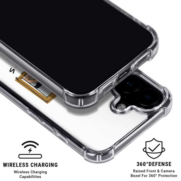 Warner Bros FRIENDS Milkshakes iPhone 17 Clear Case
