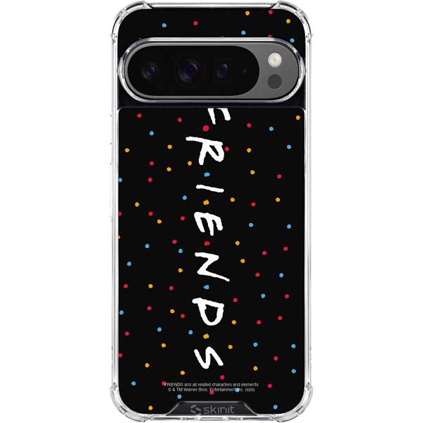 Warner Bros FRIENDS Polka Dots Google Pixel 10 Pro Clear Case