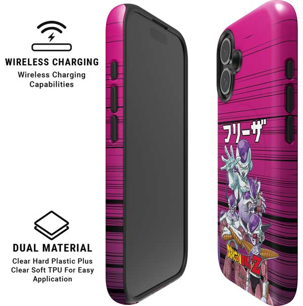 Dragon Ball Z Frieza Evolution iPhone 16 Plus Magsafe Impact Case