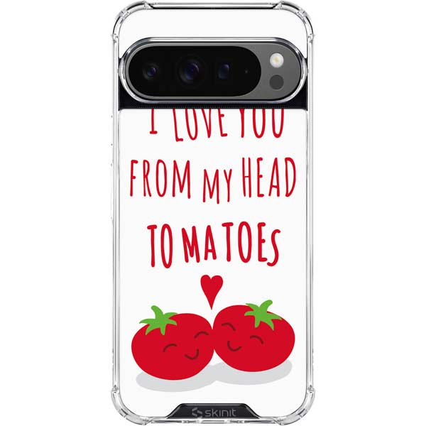 From My Head Tomatoes Google Pixel 10 Pro Clear Case