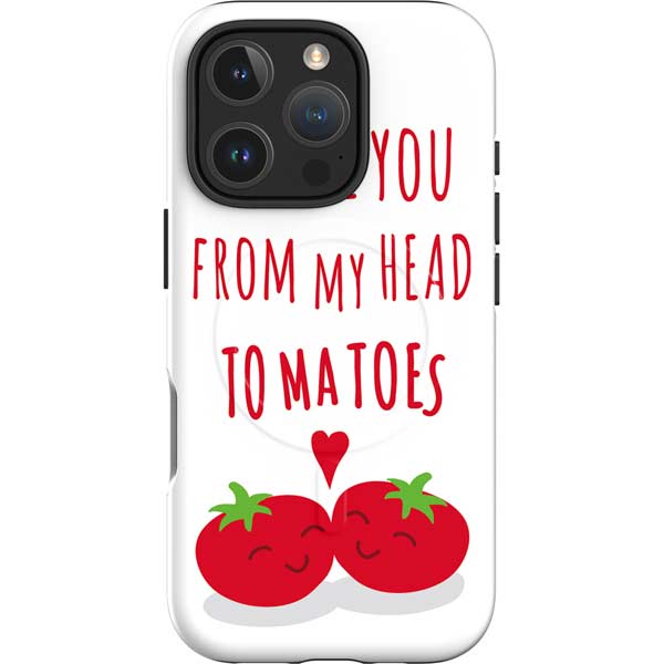 From My Head Tomatoes iPhone 16 Pro Magsafe Impact Case