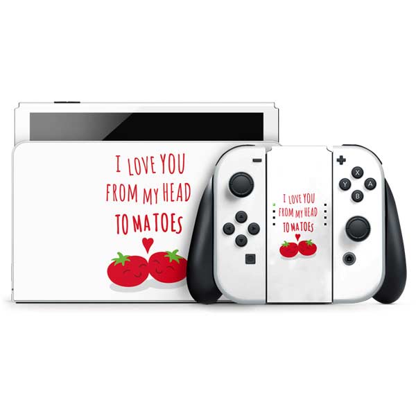 From My Head Tomatoes Nintendo Skins