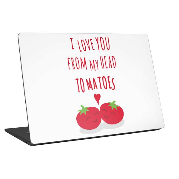From My Head Tomatoes Laptop Skins