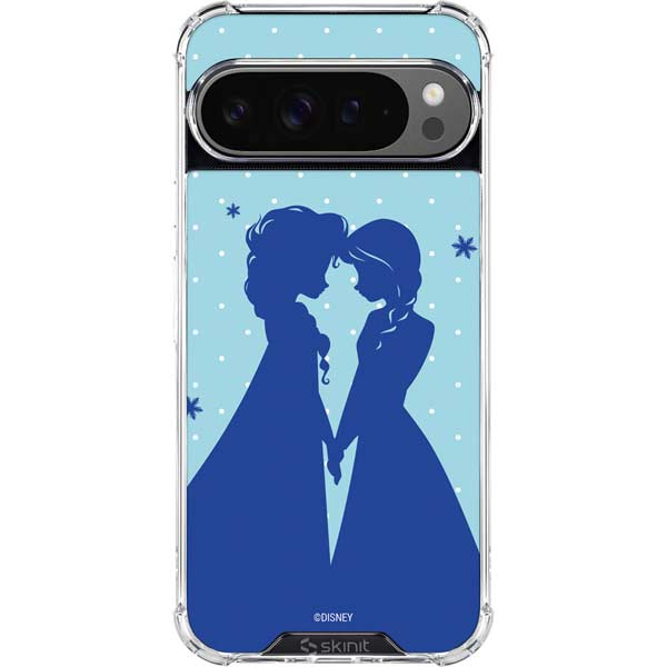 Disney Frozen Frozen Silhouettes Google Pixel 10 Pro XL Clear Case