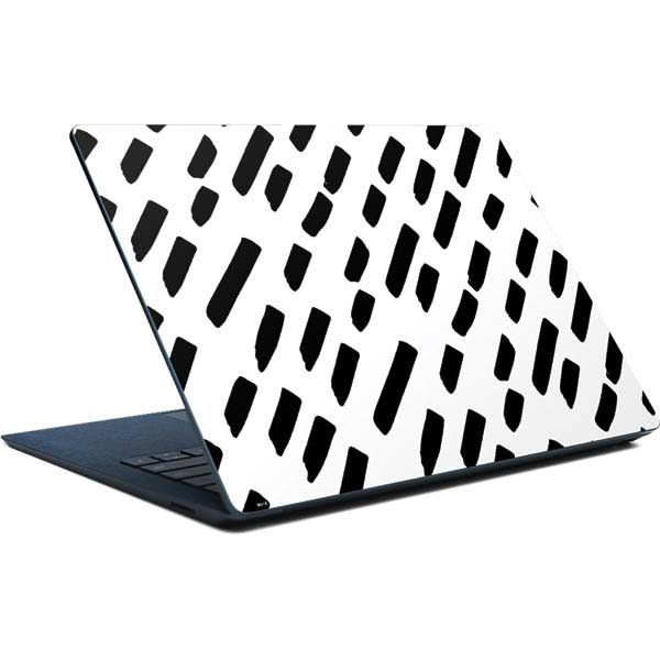 Black Dash Surface Laptop Skin