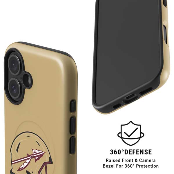 Florida State University FSU Helmet iPhone 16 Magsafe Impact Case