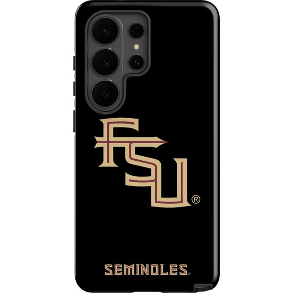 Florida State FSU Seminoles Black Galaxy S26 Ultra Impact Case