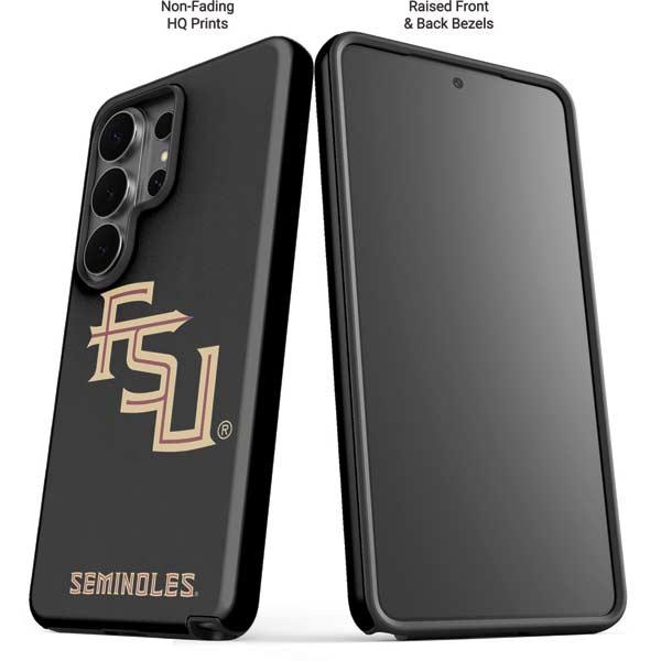 Florida State FSU Seminoles Black Galaxy S26 Ultra Impact Case