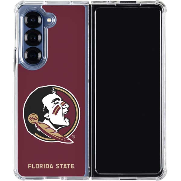Florida State FSU Seminoles Galaxy Z Fold7 Clear Case