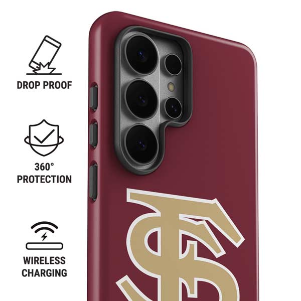 Florida State FSU Seminoles Initials Galaxy S26 Ultra Impact Case