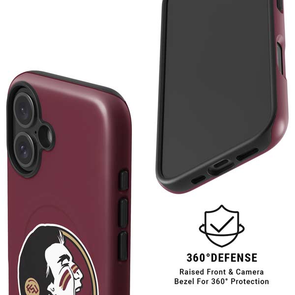 Florida State FSU Seminoles iPhone 16 Magsafe Impact Case