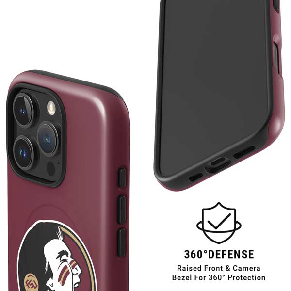 Florida State FSU Seminoles iPhone 16 Pro Max Magsafe Impact Case