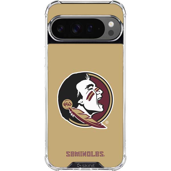 Florida State FSU Seminoles Logo Google Pixel 10 Pro XL Clear Case