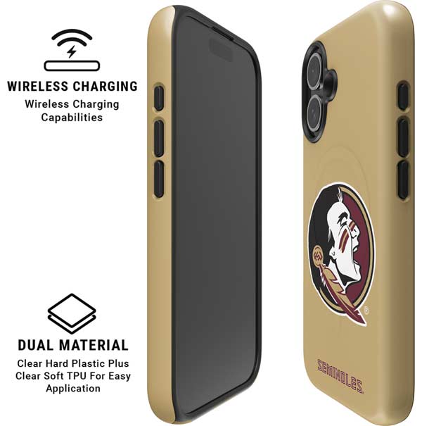 Florida State FSU Seminoles Logo iPhone 17 Magsafe Impact Case