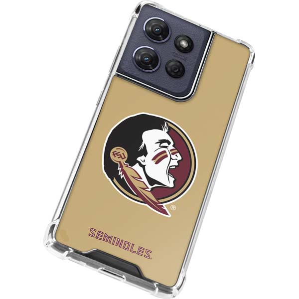 Florida State FSU Seminoles Logo Moto G Power 5G (2025) Clear Case