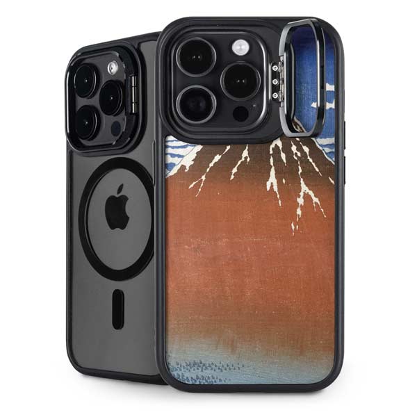 Hokusai Fuji Mountains in clear Weather iPhone Cases