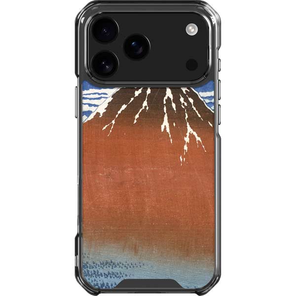 Hokusai Fuji Mountains in clear Weather iPhone 18 Pro Max Clear Case