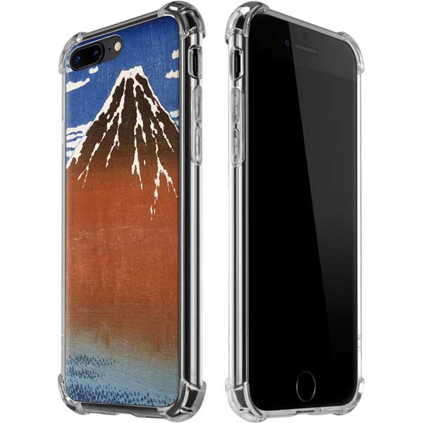 Hokusai Fuji Mountains in clear Weather iPhone Cases