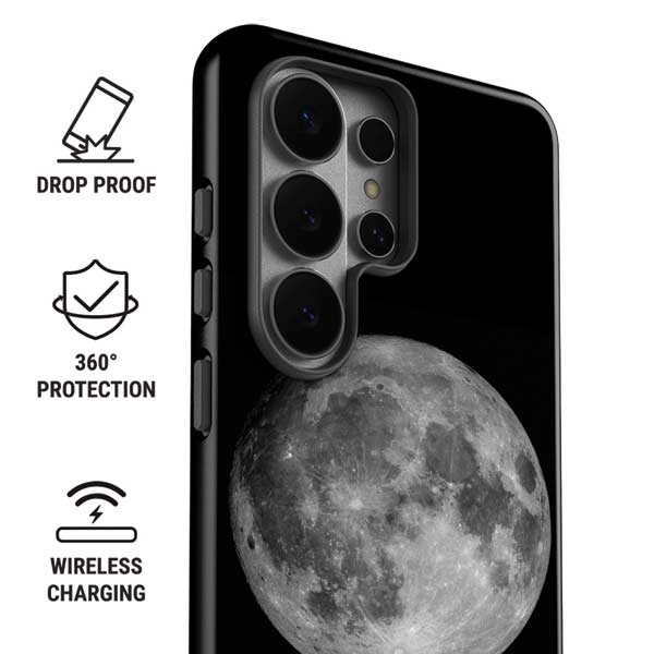 Full Moon Space Galaxy S26 Ultra Impact Case