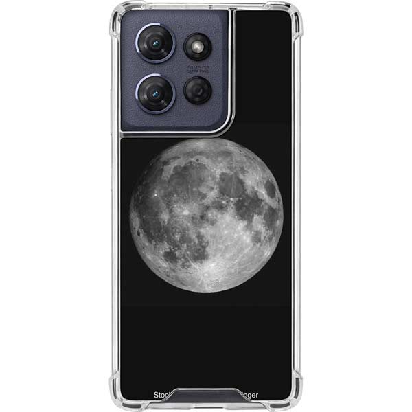 Full Moon Space Moto G Play 5G (2025) Clear Case