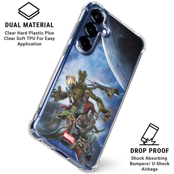 Marvel Guardians of the Galaxy Galactic Mission Galaxy S25 Clear Case