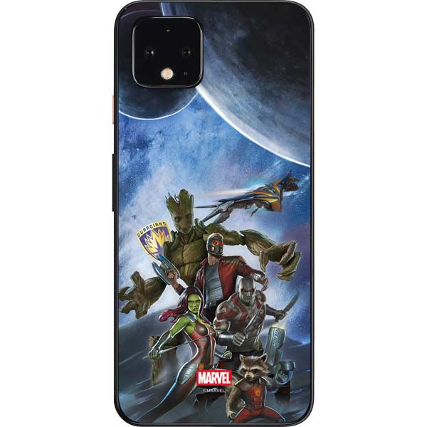 Marvel Guardians of the Galaxy Galactic Mission Google Pixel 4 Skin