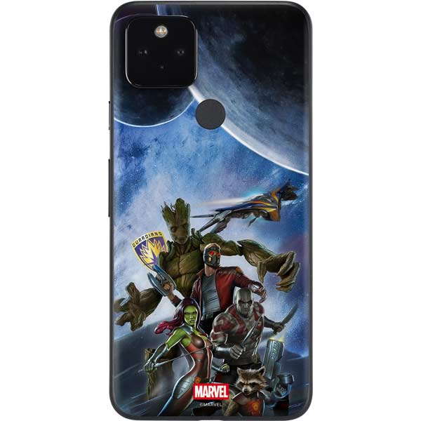 Marvel Guardians of the Galaxy Galactic Mission Google Pixel 5a Skin