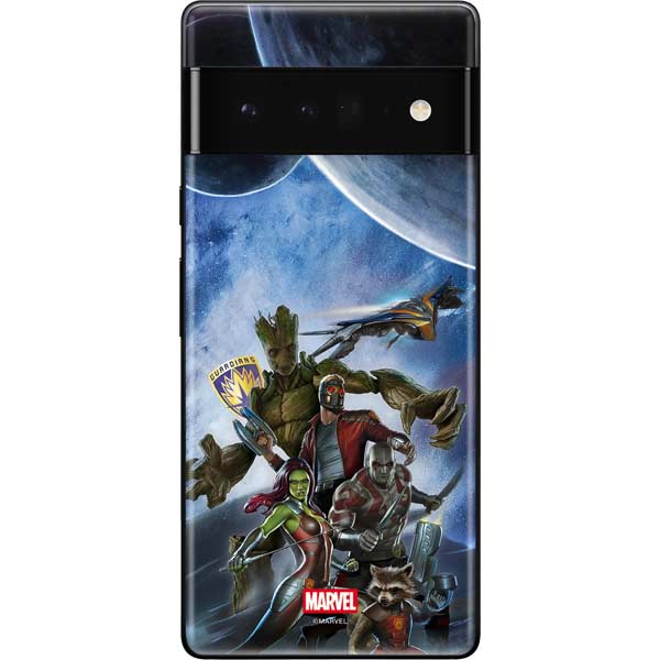 Marvel Guardians of the Galaxy Galactic Mission Google Pixel 6 Pro Skin