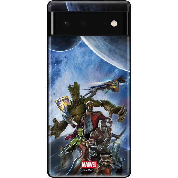 Marvel Guardians of the Galaxy Galactic Mission Google Pixel 6 Skin