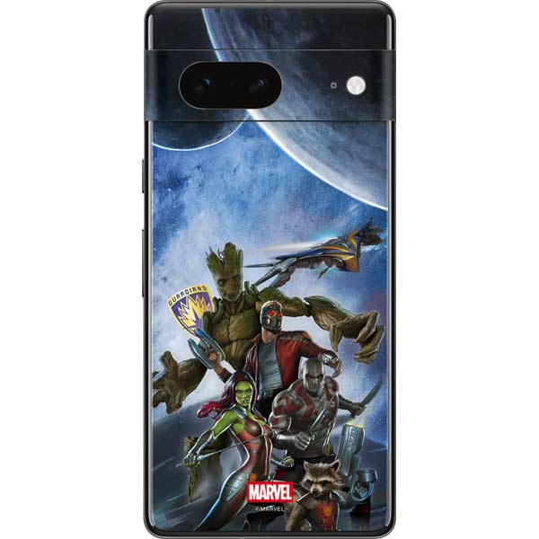 Marvel Guardians of the Galaxy Galactic Mission Google Pixel 7 Skin