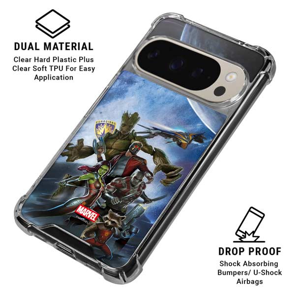 Marvel Guardians of the Galaxy Galactic Mission Google Pixel 9 Pro XL Clear Case