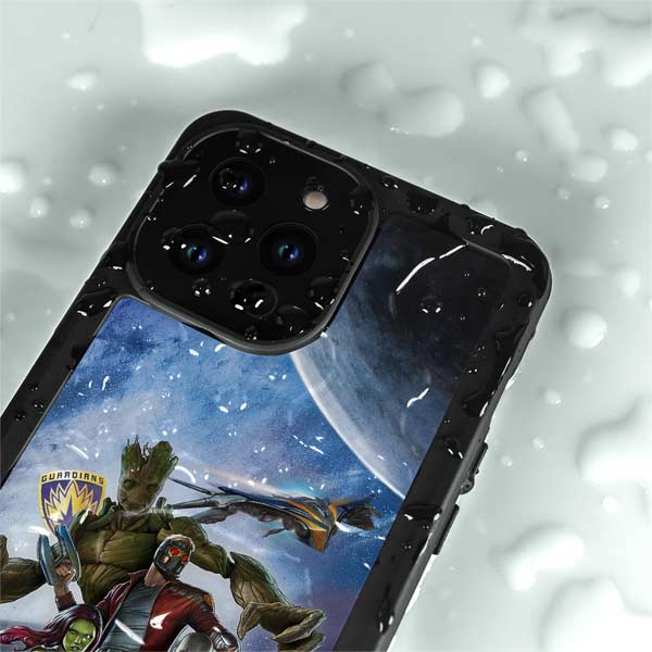 Marvel Guardians of the Galaxy Galactic Mission iPhone 15 Pro Waterproof Case